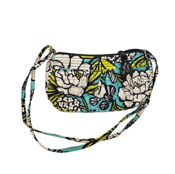 VERA BRADLY Island Bloom Frannie Purse - Picture 8 of 8